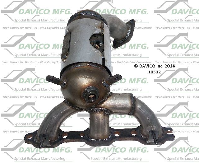 2008-2010 Dodge Avenger Catalytic Converter - Right (Davico Converters)