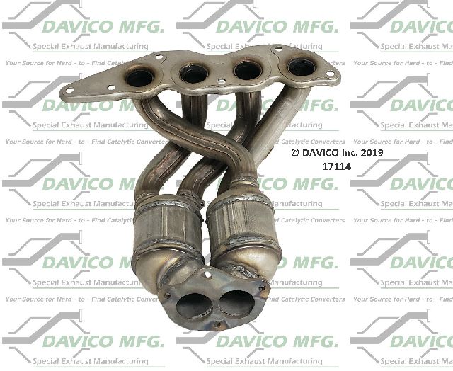 2006-2011 Mitsubishi Eclipse Catalytic Converter - Front (Davico Converters)