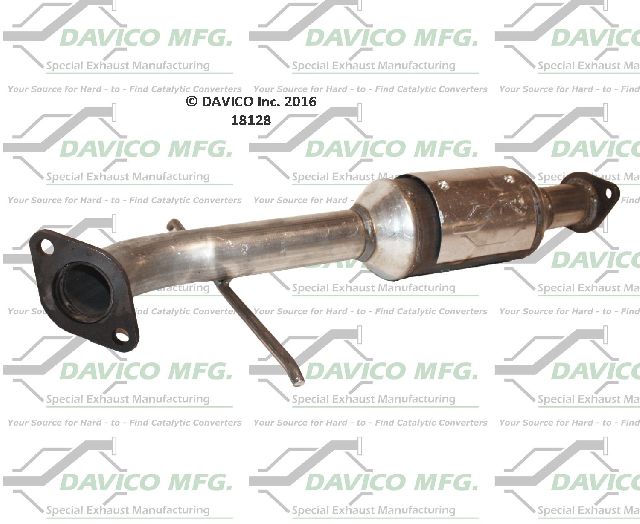 2002-2005 Kia Sedona Catalytic Converter - Rear (Davico Converters)