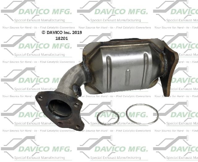 2004-2009 Nissan Quest Catalytic Converter - Front Right (Davico Converters)