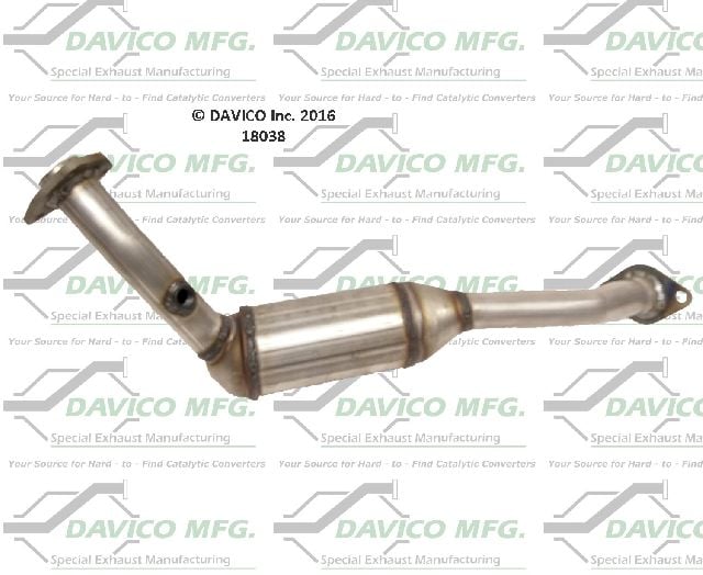 2000-2004 Nissan Xterra Catalytic Converter - Rear Right (Davico Converters)