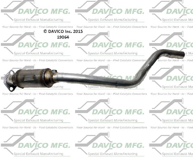 2000-2005 Lincoln LS Catalytic Converter - Right (Davico Converters)