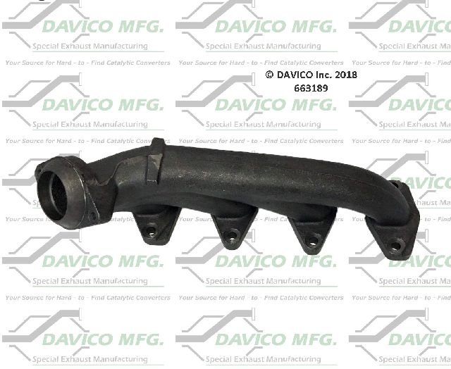 2005-2009 Lincoln Navigator Exhaust Manifold - Right (Davico Converters)