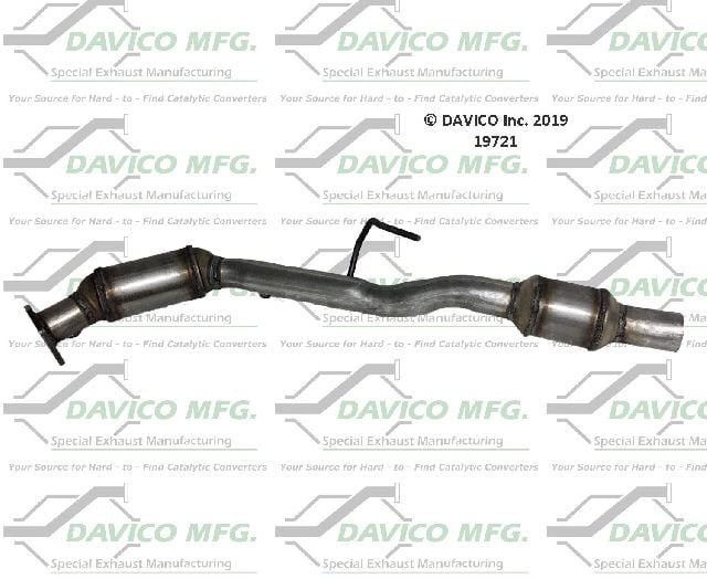2009-2012 GMC Canyon Catalytic Converter - Left (Davico Converters)