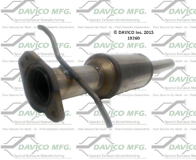 2003-2007 Ford Focus Catalytic Converter - Rear (Davico Converters)