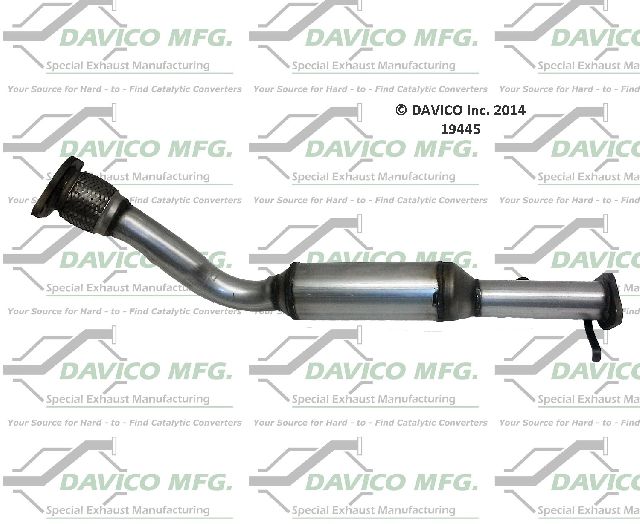 2006-2009 Chevrolet Impala Catalytic Converter - Center (Davico Converters)