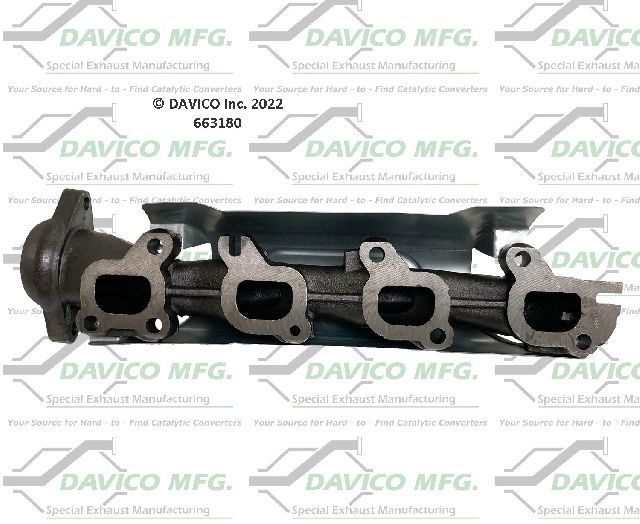 2013-2018 Ram 1500 Exhaust Manifold - Right (Davico Converters)