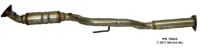 2006-2010 Chevrolet Express 2500 Catalytic Converter - Right (Davico Converters)