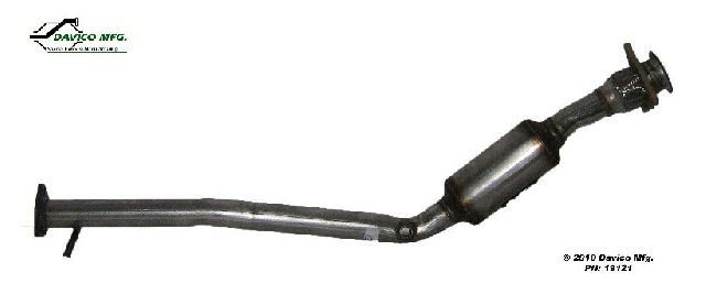 2002-2007 Saturn Vue Catalytic Converter - Center (Davico Converters)