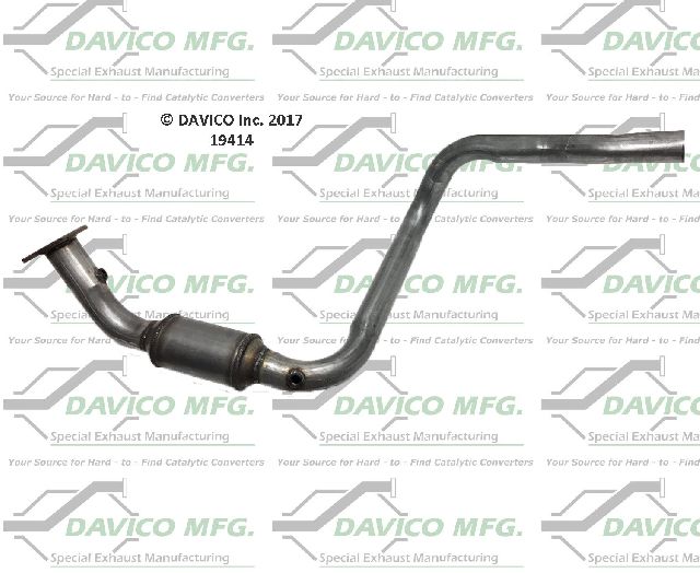 2003-2006 Hummer H2 Catalytic Converter - Left (Davico Converters)