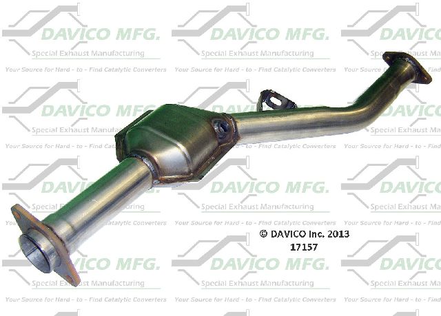2005-2009 Subaru Legacy Catalytic Converter - Rear (Davico Converters)