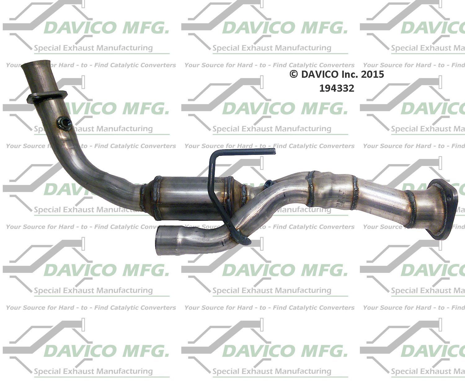 2010, 2009, 2008, 2007, 2006 Jeep Commander Catalytic Converter