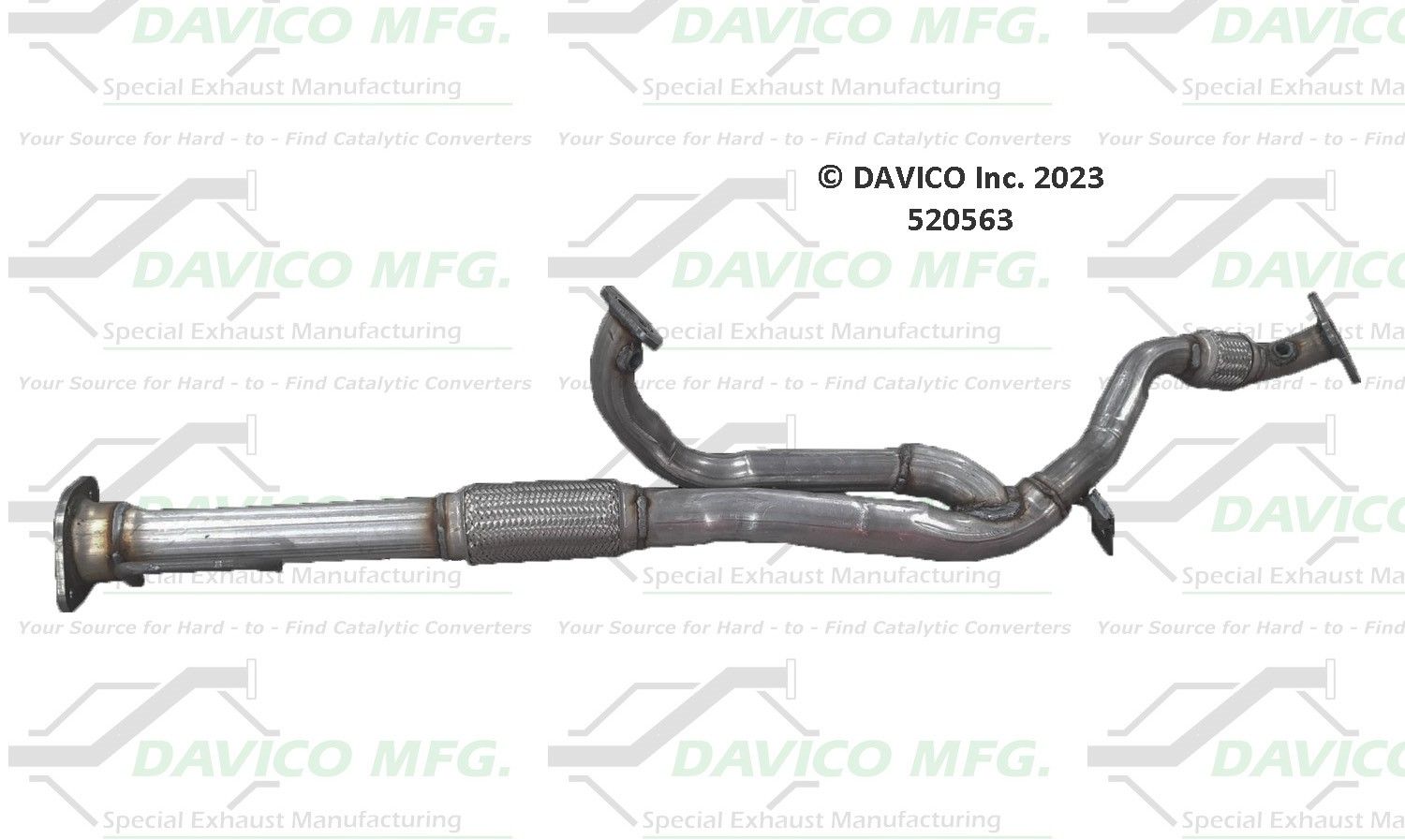 2008, 2007 GMC Acadia Exhaust Y Pipe