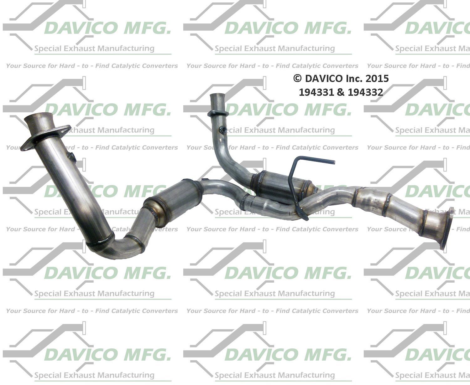 2010, 2009, 2008, 2007, 2006 Jeep Commander Catalytic Converter