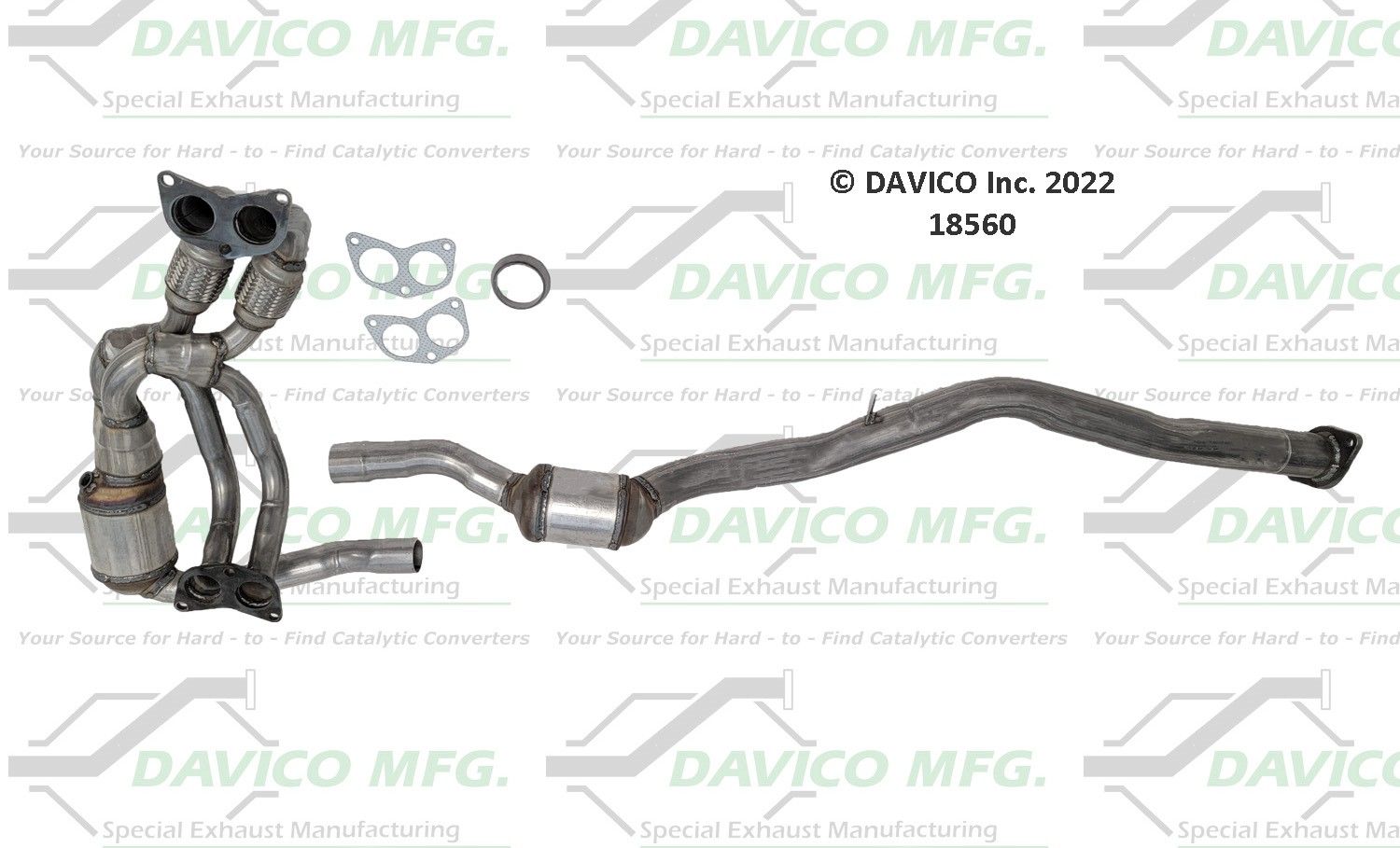 2024, 2023, 2022, 2021, 2020, 2019 Subaru Forester Catalytic Converter