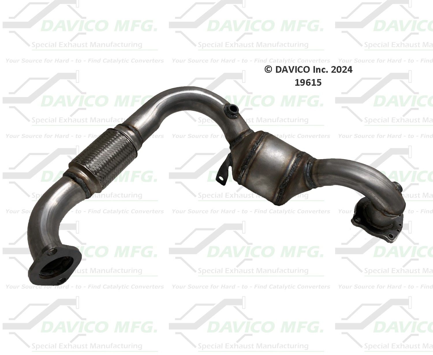 2018, 2017, 2016 Ford Focus Catalytic Converter