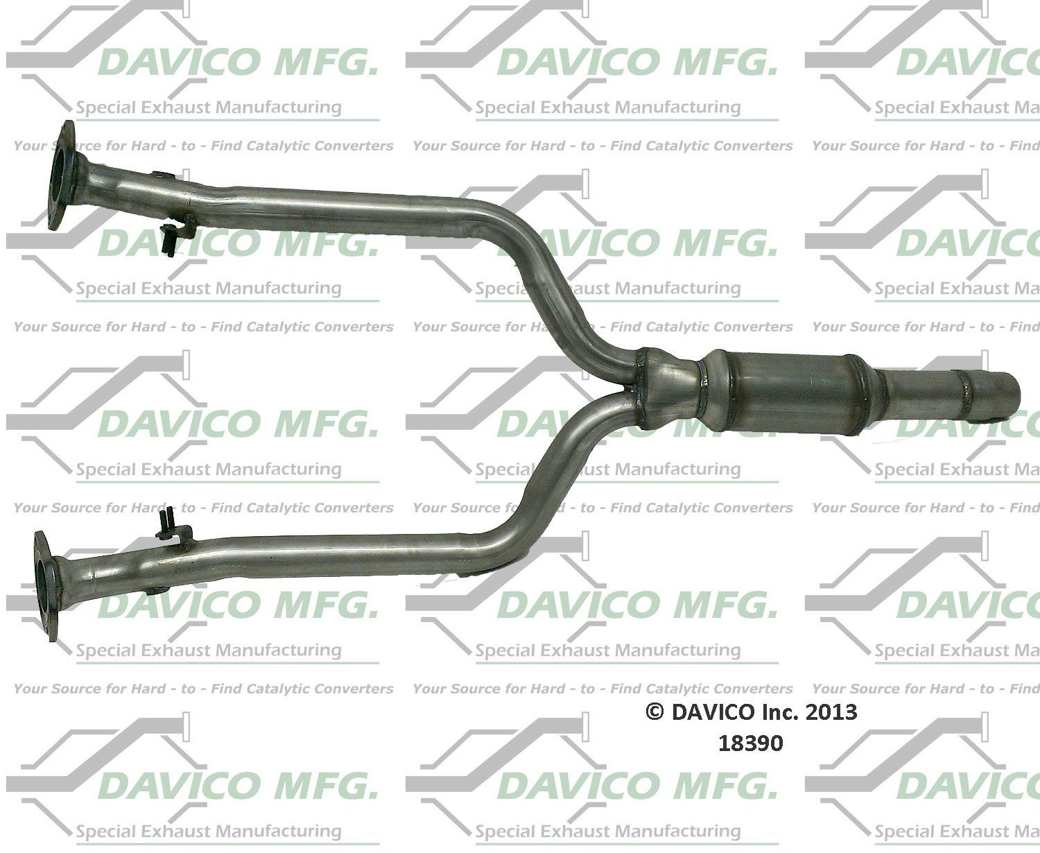 2006, 2005, 2004, 2003, 2002, 2001 Lexus LS430 Catalytic Converter