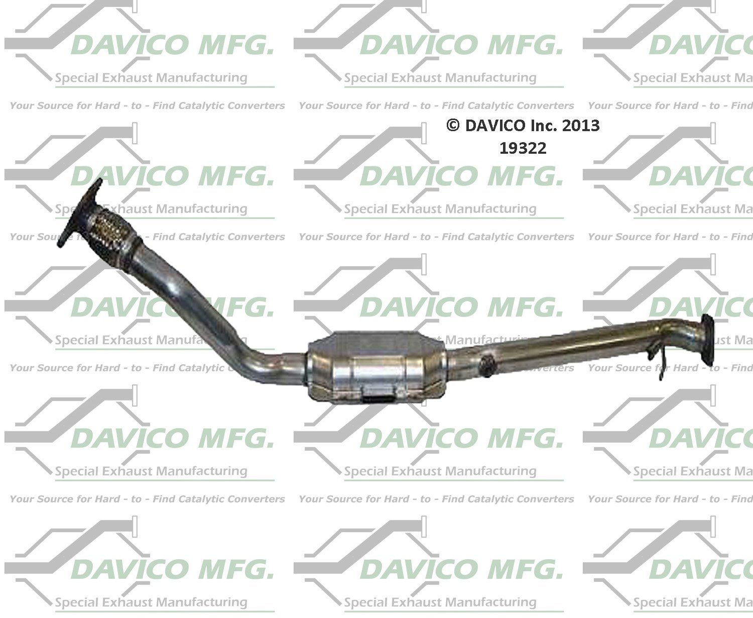 2005, 2004, 2003, 2002, 2001 Pontiac Aztek Catalytic Converter