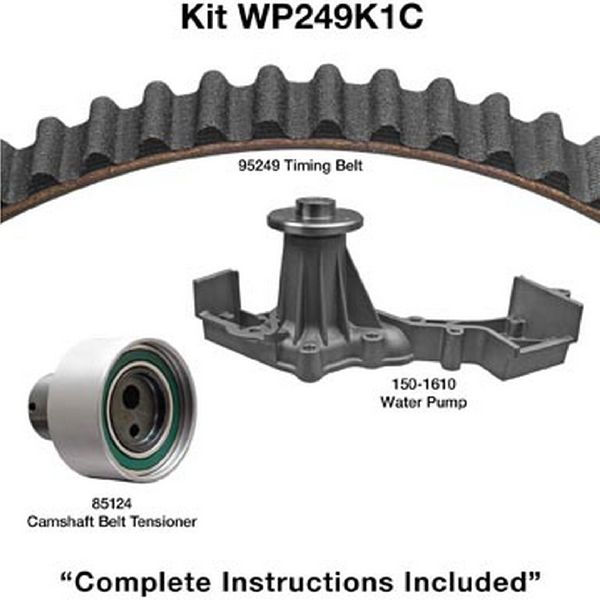 2000-2004 Nissan Xterra Engine Timing Belt Kit with Water Pump (Dayco)