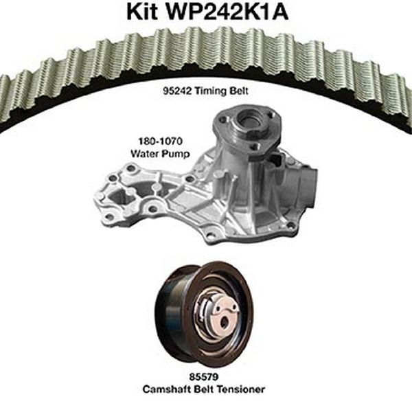 1993-1998 Volkswagen Jetta Engine Timing Belt Kit with Water Pump (Dayco)