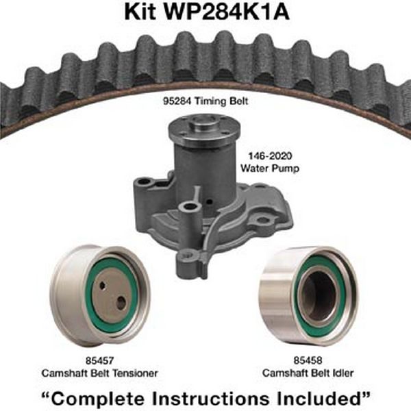 2004-2006 Kia Spectra Engine Timing Belt Kit with Water Pump (Dayco)