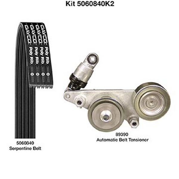 2005-2010 Honda Odyssey Serpentine Belt Drive Component Kit - Main Drive (Dayco)