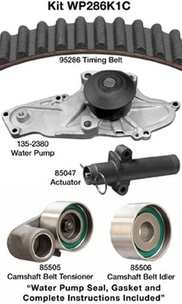 2003-2004 Honda Pilot Engine Timing Belt Kit with Water Pump (Dayco)