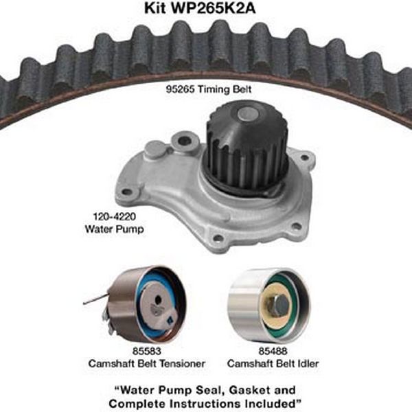 2003 Chrysler Voyager Engine Timing Belt Kit with Water Pump (Dayco)