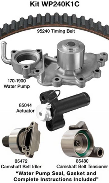 1993-1995 Toyota 4Runner Engine Timing Belt Kit with Water Pump (Dayco)