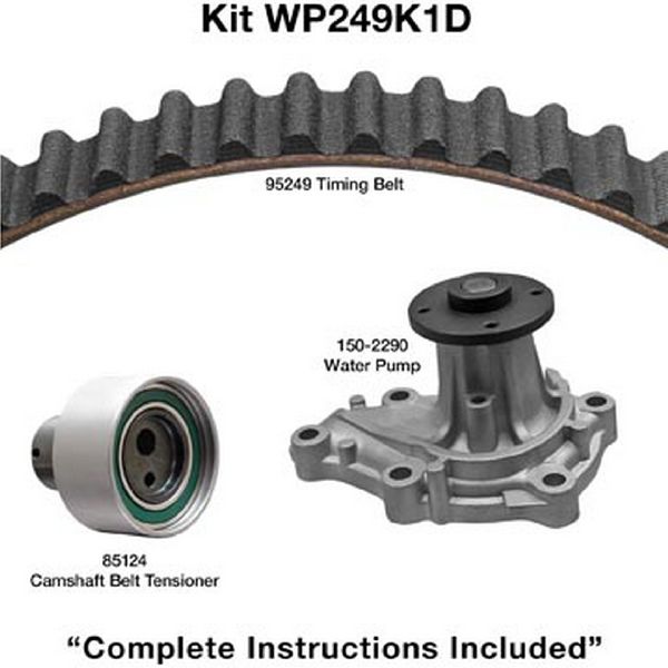 1999-2002 Nissan Quest Engine Timing Belt Kit with Water Pump (Dayco)