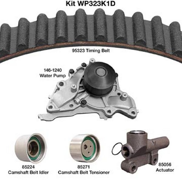 2003-2006 Kia Sorento Engine Timing Belt Kit with Water Pump (Dayco)