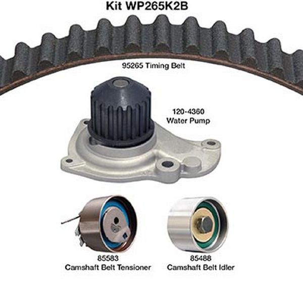 2003-2009 Chrysler PT Cruiser Engine Timing Belt Kit with Water Pump (Dayco)