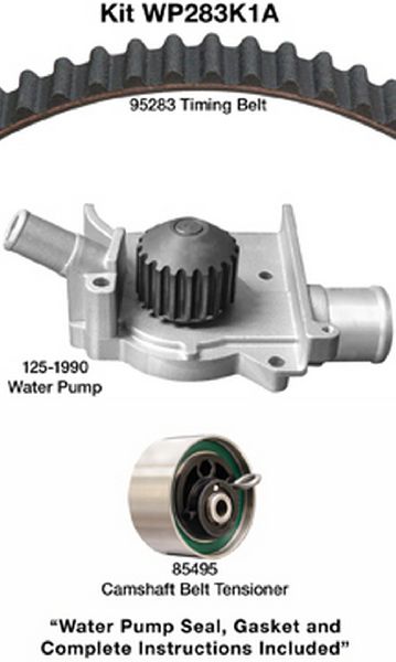 1997-1999 Mercury Tracer Engine Timing Belt Kit with Water Pump (Dayco)