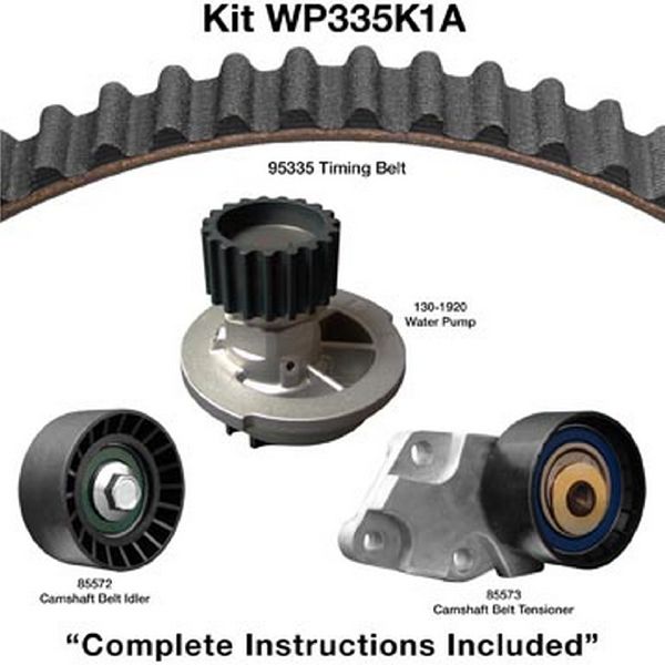 2004-2008 Chevrolet Aveo Engine Timing Belt Kit with Water Pump (Dayco)