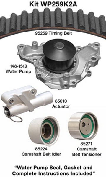 1995-2000 Dodge Avenger Engine Timing Belt Kit with Water Pump (Dayco)