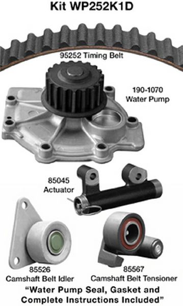 2001-2004 Volvo C70 Engine Timing Belt Kit with Water Pump (Dayco)