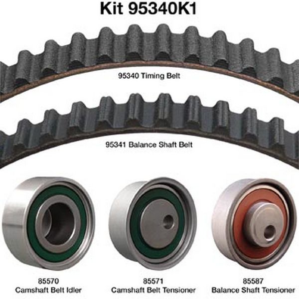 2008-2012 Mitsubishi Eclipse Engine Timing Belt Component Kit (Dayco)