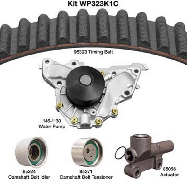 2002-2005 Kia Sedona Engine Timing Belt Kit with Water Pump (Dayco)