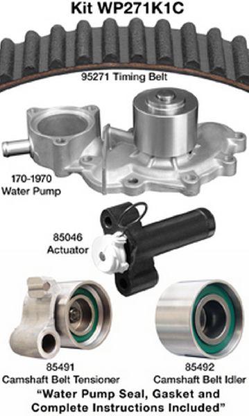 1995-1998 Toyota T100 Engine Timing Belt Kit with Water Pump (Dayco)