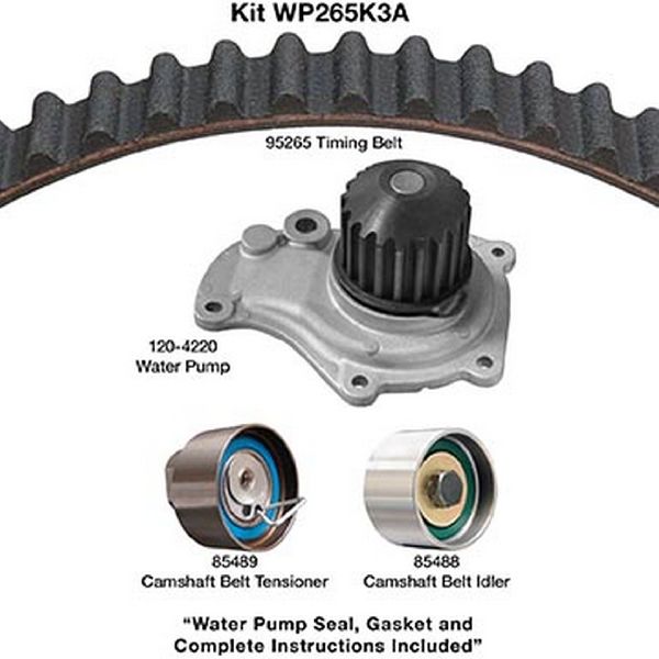 1997-2002 Dodge Caravan Engine Timing Belt Kit with Water Pump (Dayco)