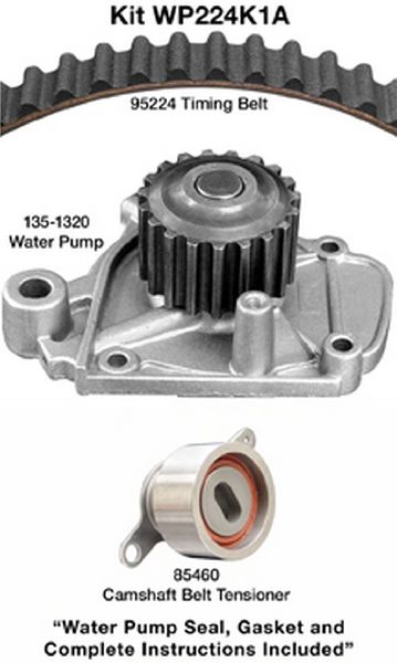 1992-1995 Honda Civic Engine Timing Belt Kit with Water Pump (Dayco)