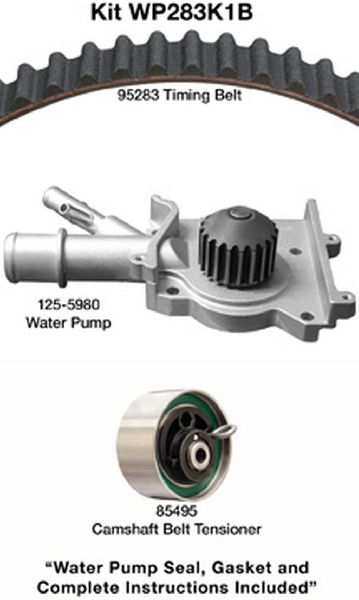 2000-2004 Ford Focus Engine Timing Belt Kit with Water Pump (Dayco)