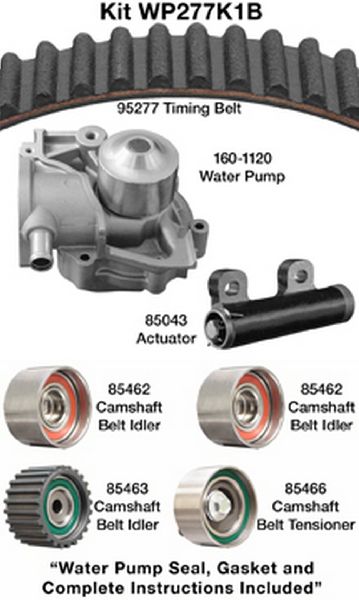 1996-1999 Subaru Legacy Engine Timing Belt Kit with Water Pump (Dayco)