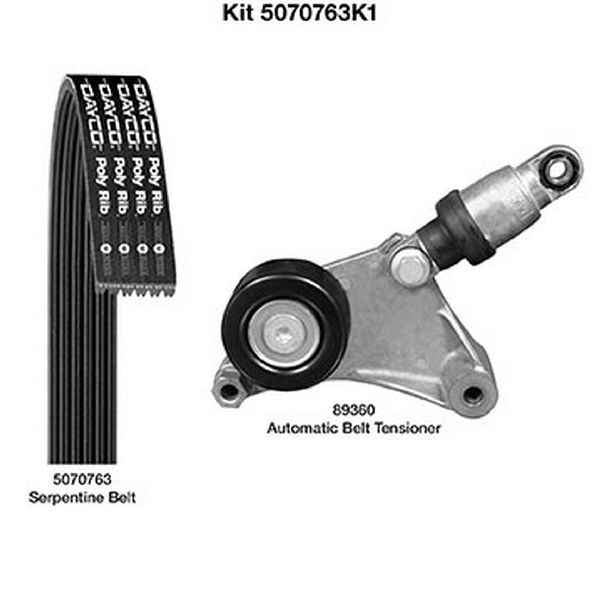 2001-2005 Toyota RAV4 Serpentine Belt Drive Component Kit - Main Drive (Dayco)