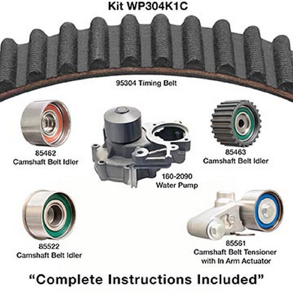 2006-2010 Subaru Forester Engine Timing Belt Kit with Water Pump (Dayco)
