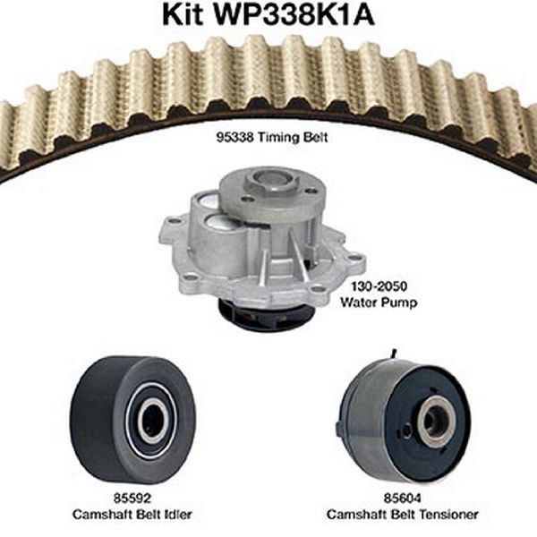 2011-2015 Chevrolet Cruze Engine Timing Belt Kit with Water Pump (Dayco)