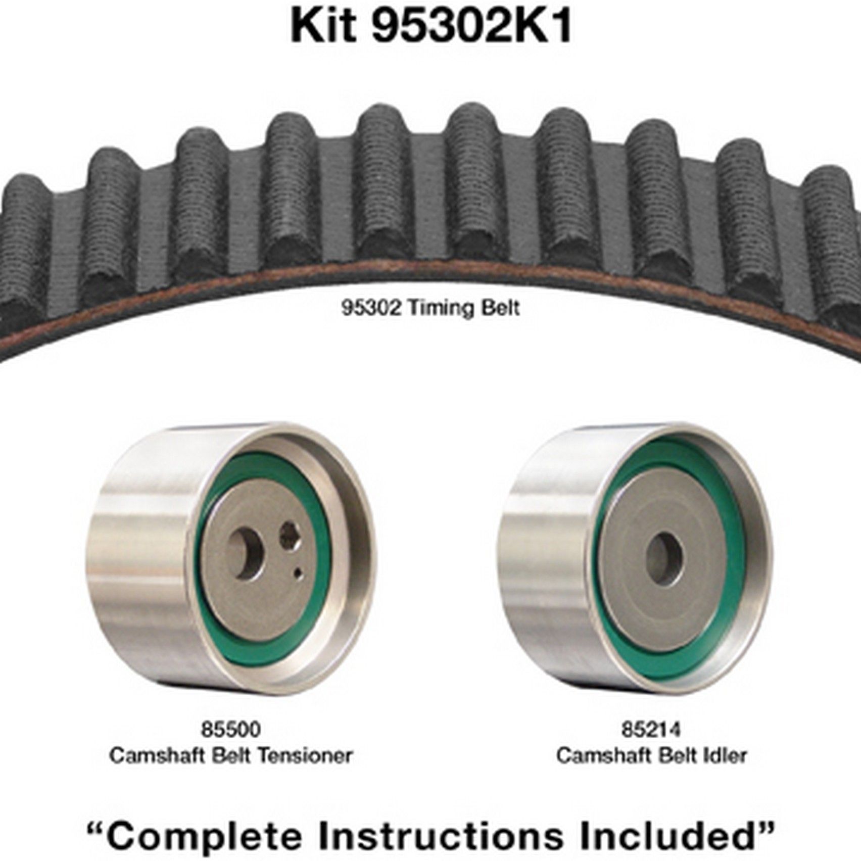 2004, 2003, 2002, 2001, 2000 Kia Spectra Engine Timing Belt Kit