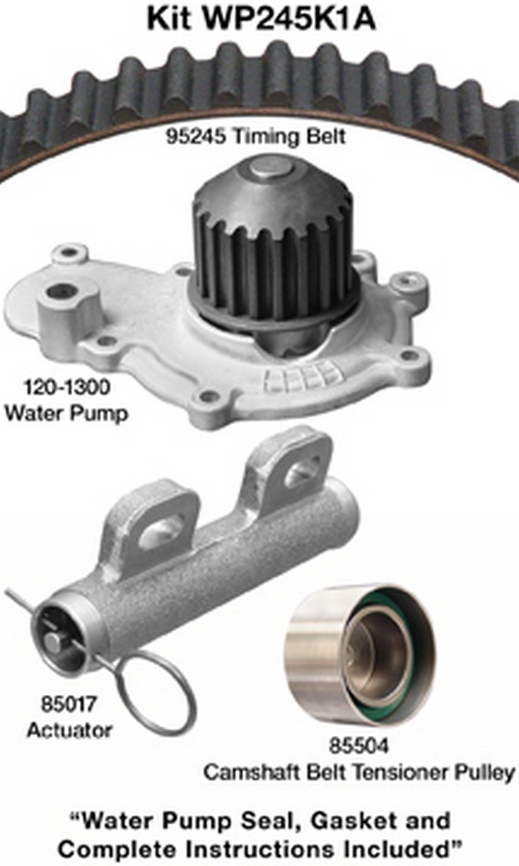 2002 Chrysler Neon Engine Timing Belt Kit with Water Pump