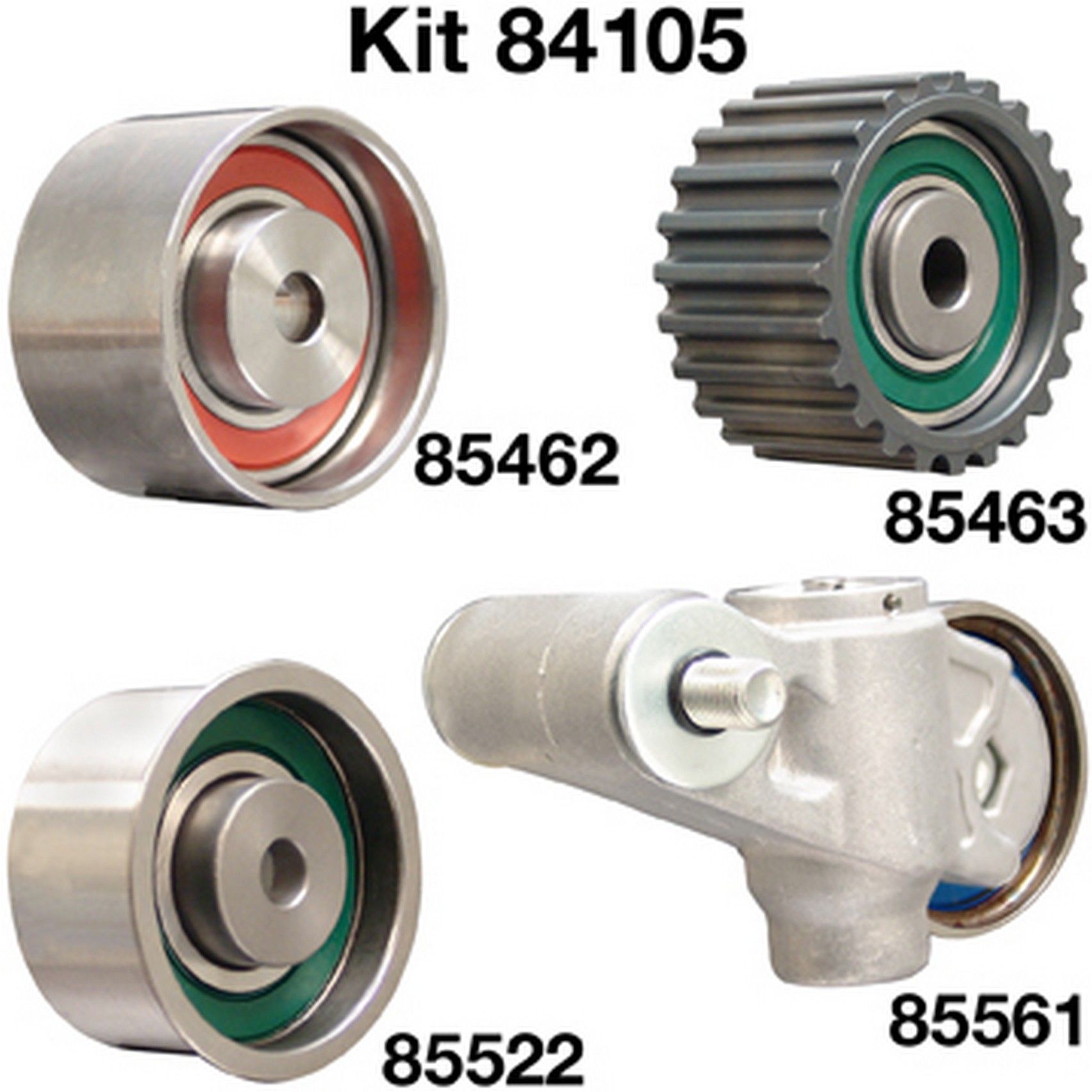 2012, 2011, 2010, 2009, 2008, 2007, 2006, 2005, 2004, 2003, 2002, 2001, 2000 Subaru Outback Engine Timing Belt Component Kit
