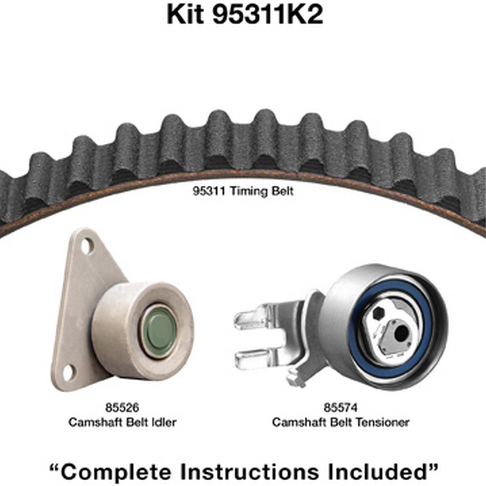 2006, 2005 Volvo S80 Engine Timing Belt Kit